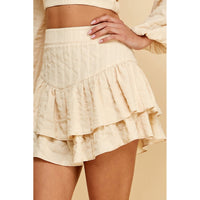 Mini falda Victoria in Cotton