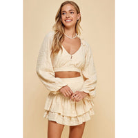 Mini falda Victoria in Cotton