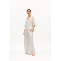 Blusa manga corta Agua Cruda