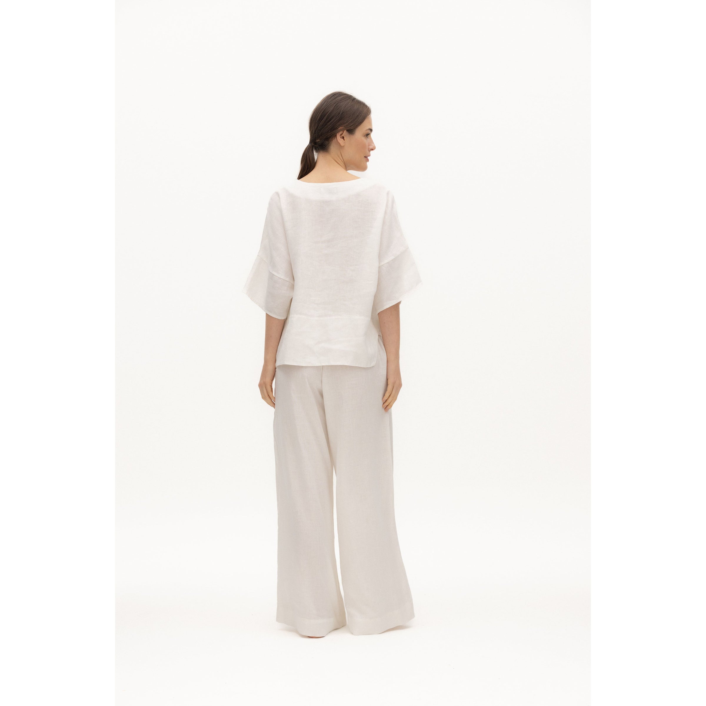 Blusa manga corta Agua Cruda
