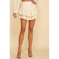 Mini falda Victoria in Cotton