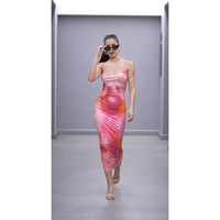 Ruby heat maxi dress