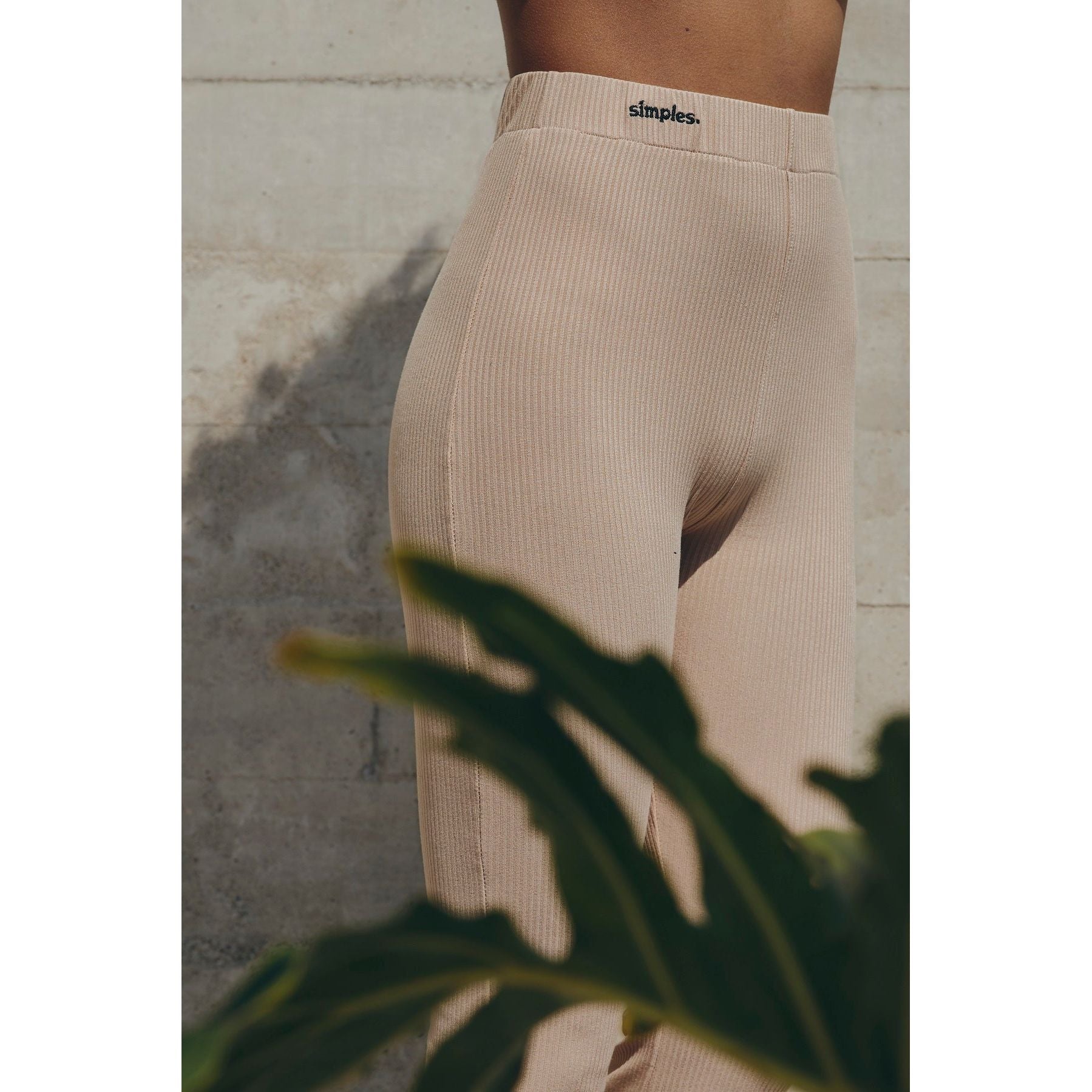 Flare Pants Beige