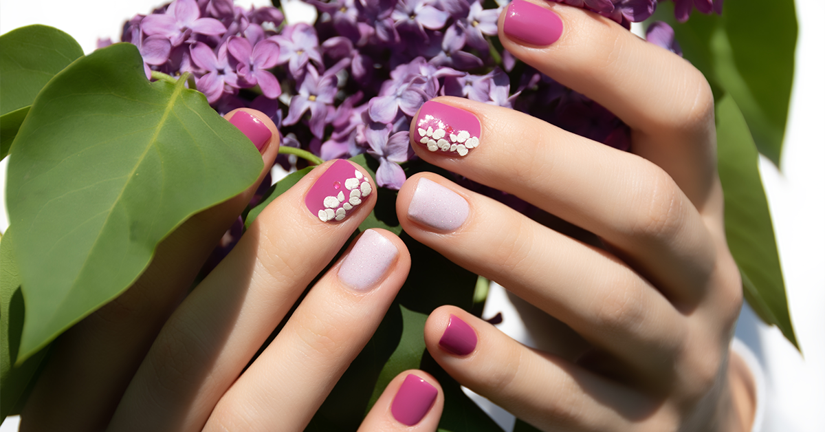 FLOWER POWER NAIL ART   Gallery posted by NudeyNails  Lemon8