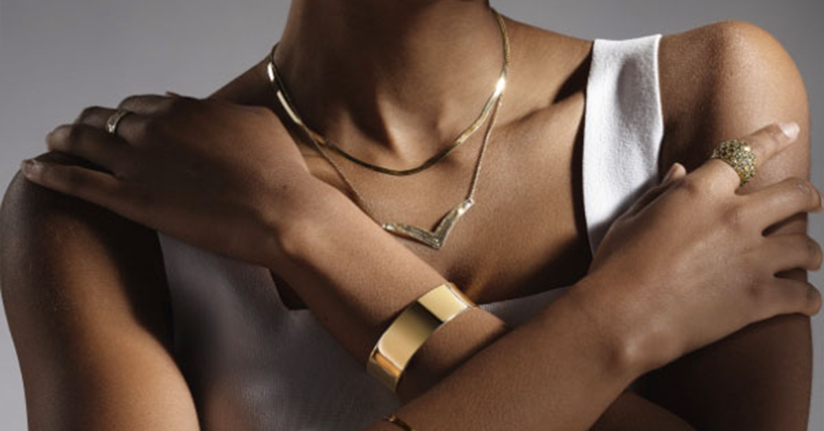 Make a Statement Look With Gold Jewelry