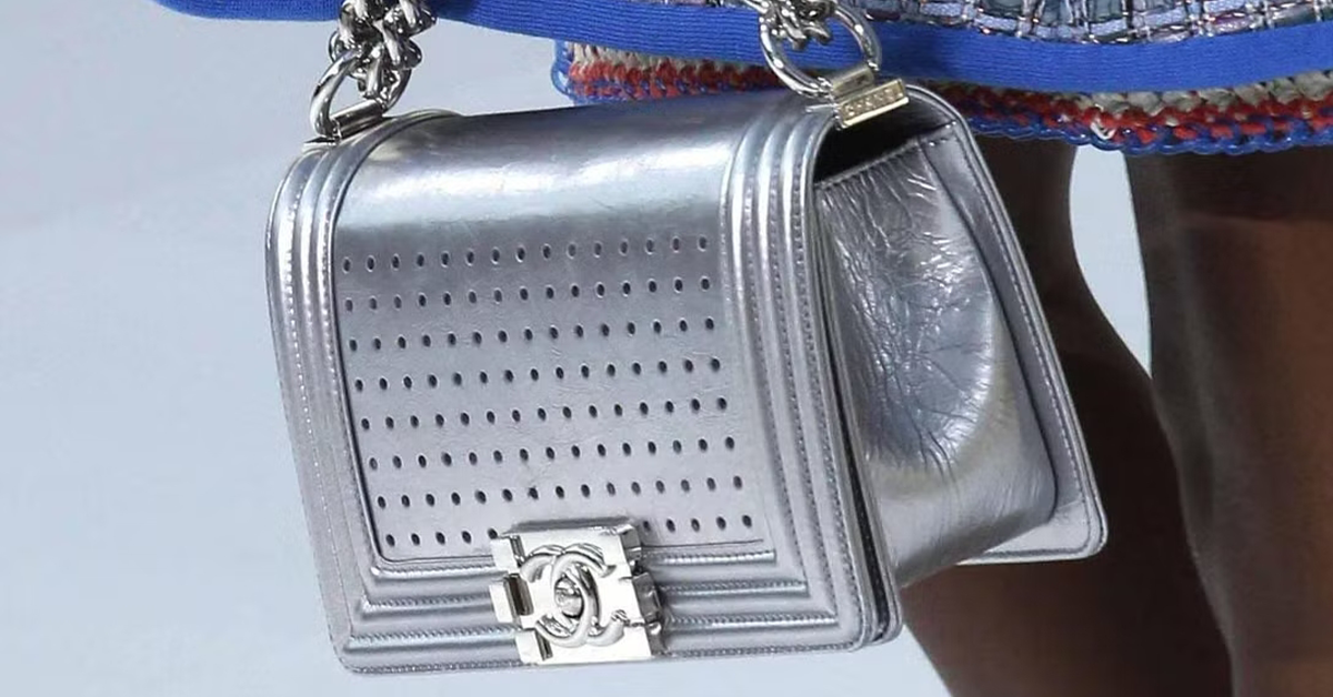 Add Sparkle to Your Daily Looks With a Metallic Bag