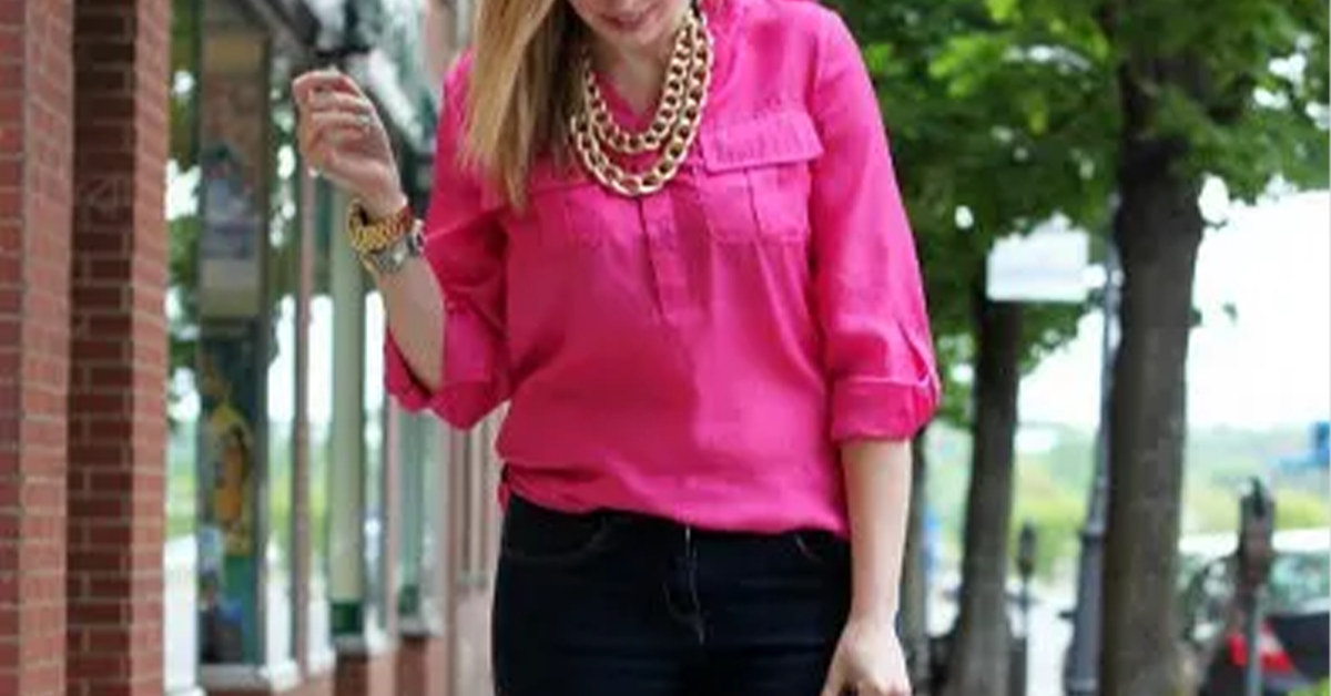 Pink blouse 2024