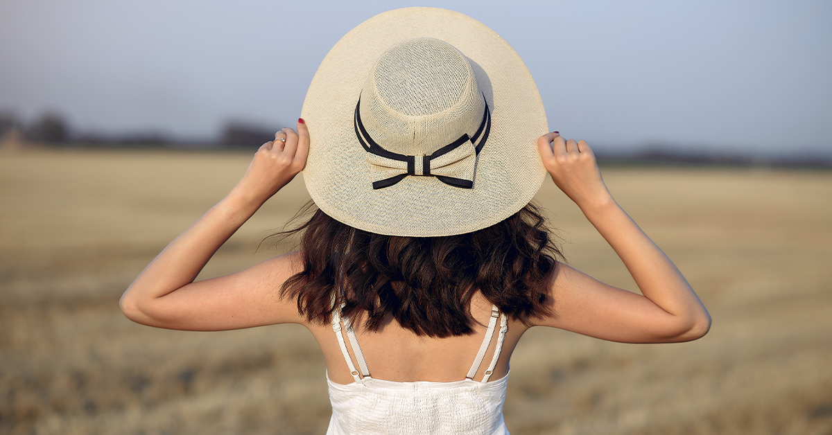 Look chic and protect yourself from the sun with a Straw Hat