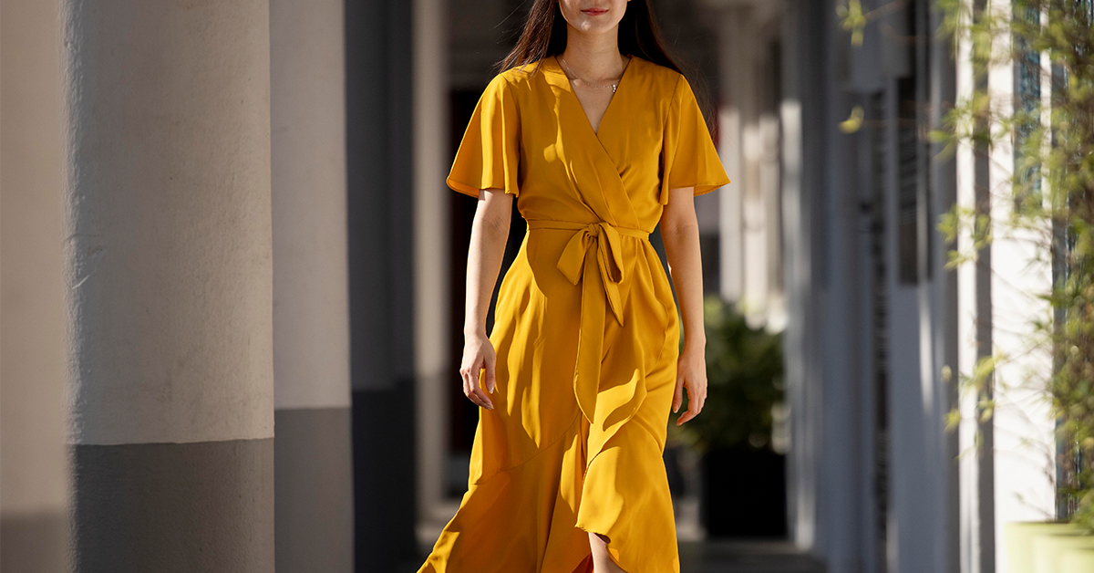 Yellow Maxi Dress, the best way to welcome the spring season