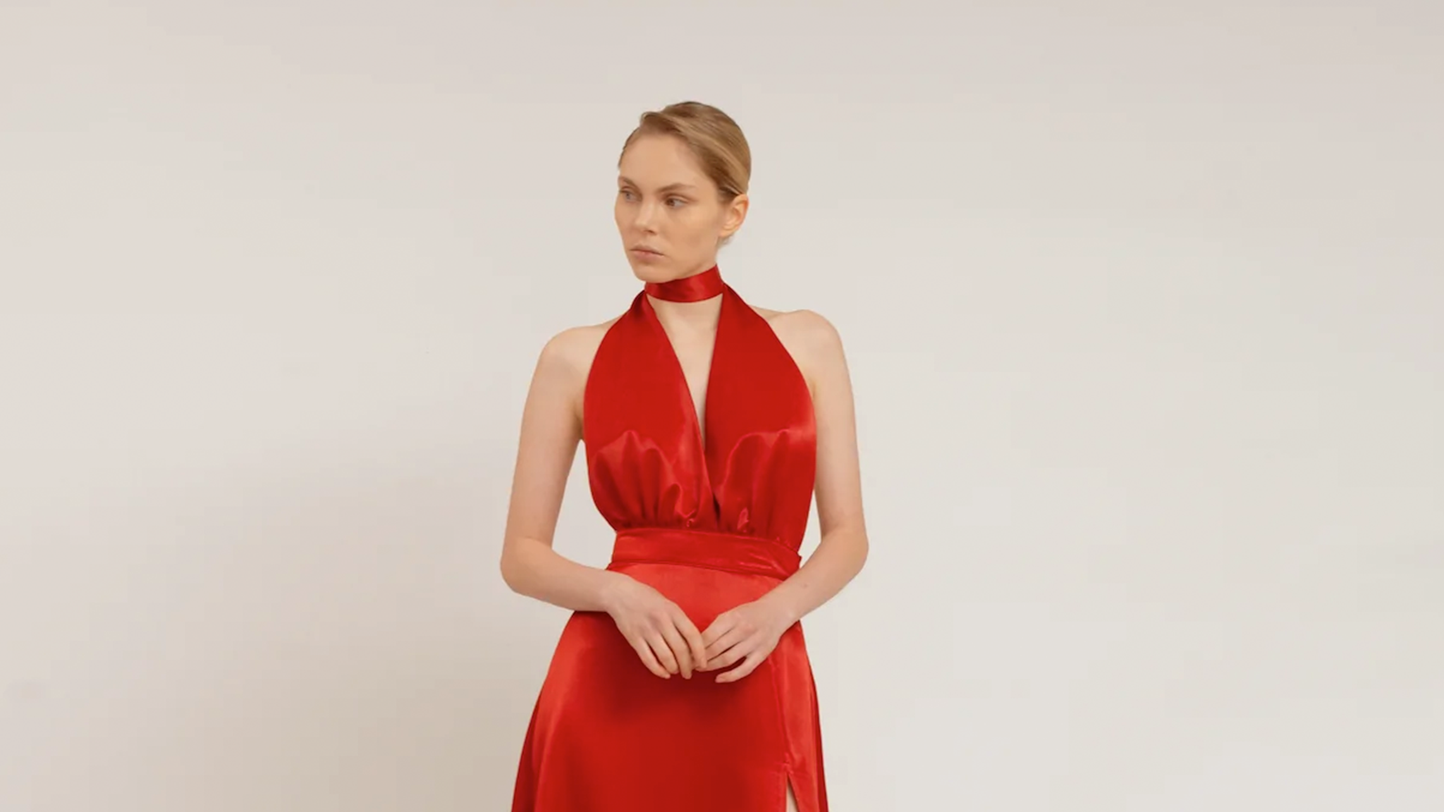 The red silk dress a new modern classic Onpost The red silk dress a new modern classic Onpost
