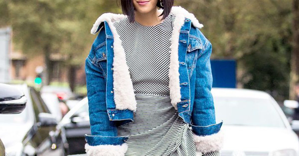 Different ways to style a Sherpa Jacket