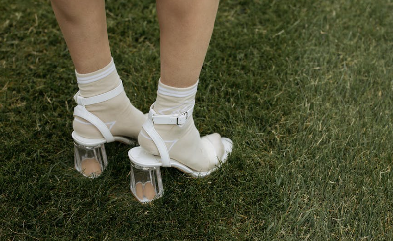 3 Ways to wear White Heel Sandals