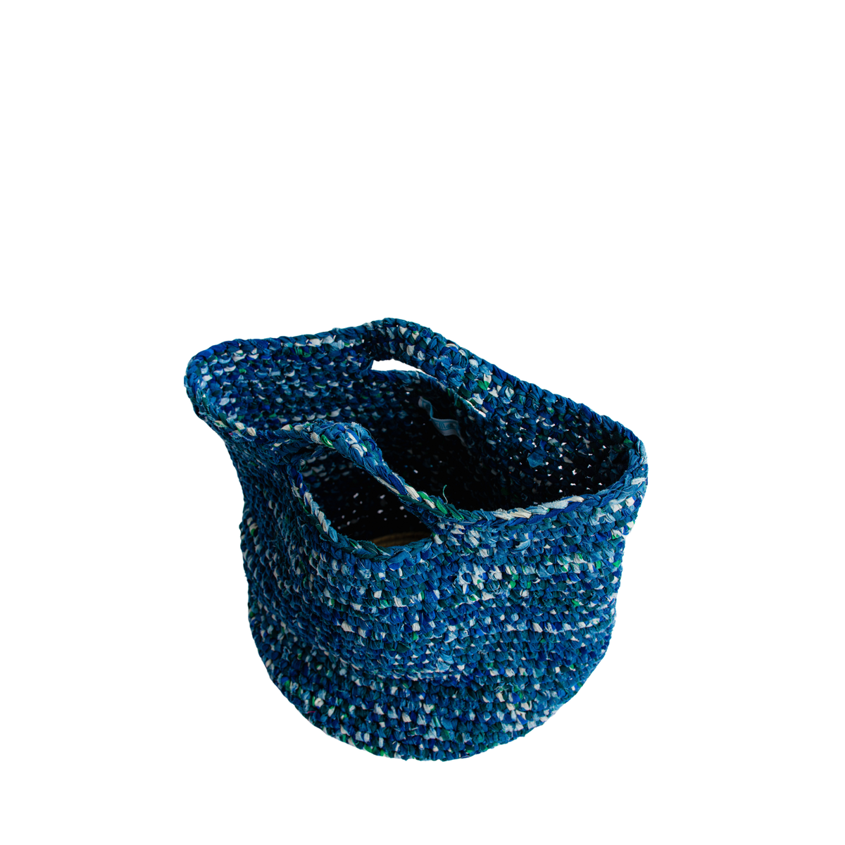 Medium Palm Crochet Blue