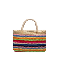 Medium Crochet Bag Rainbow