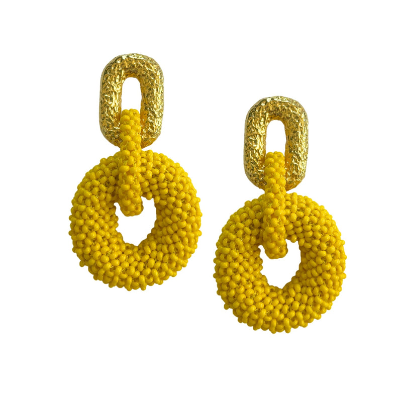 Linked Donuts Earrings