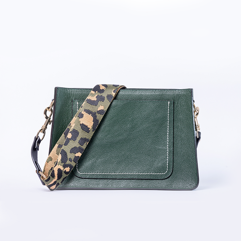 Mini Keley - Olive Green Crossbody Bag