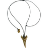 X-SMALL SHARK TOOTH PENDANT NECKLACE