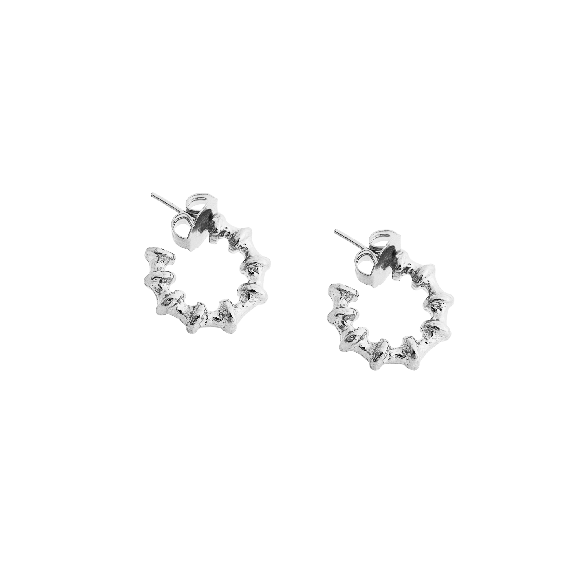 Formation Hoops (Silver)