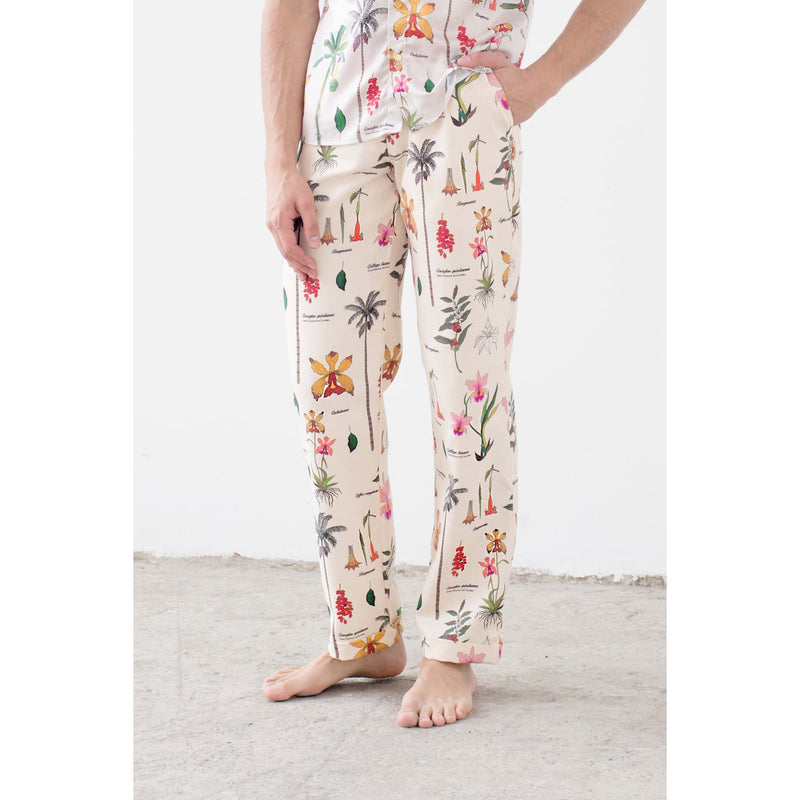 Pantalón Expedición Botánica Crema (unisex)