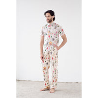 Pantalón Expedición Botánica Crema (unisex)