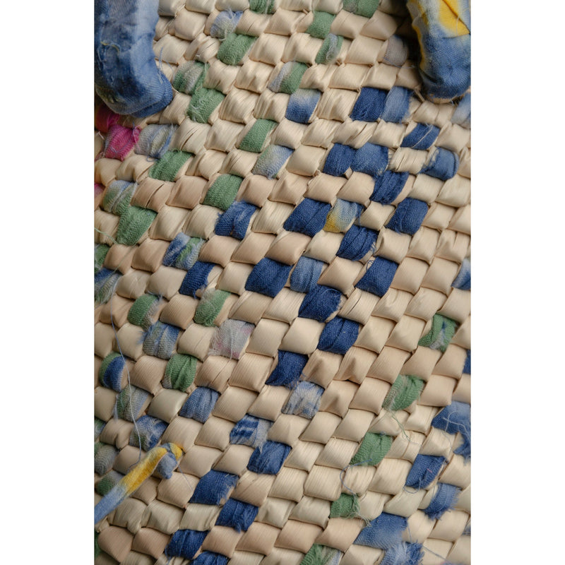Fringe Bucket / Weaved Fabric / woven fabric (fringes) Bags Agua D´ Mar 