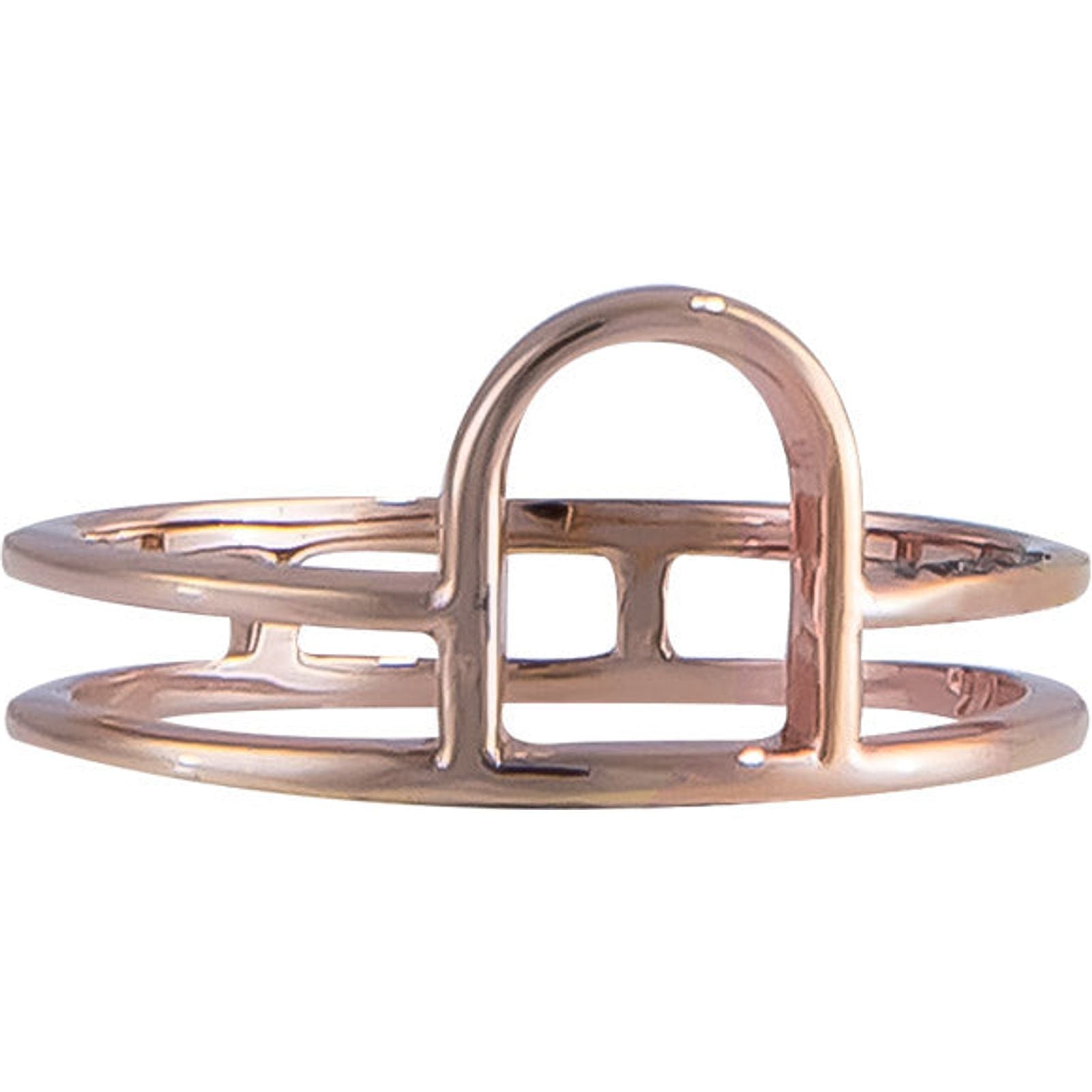 Ring Rosa Doble Arco