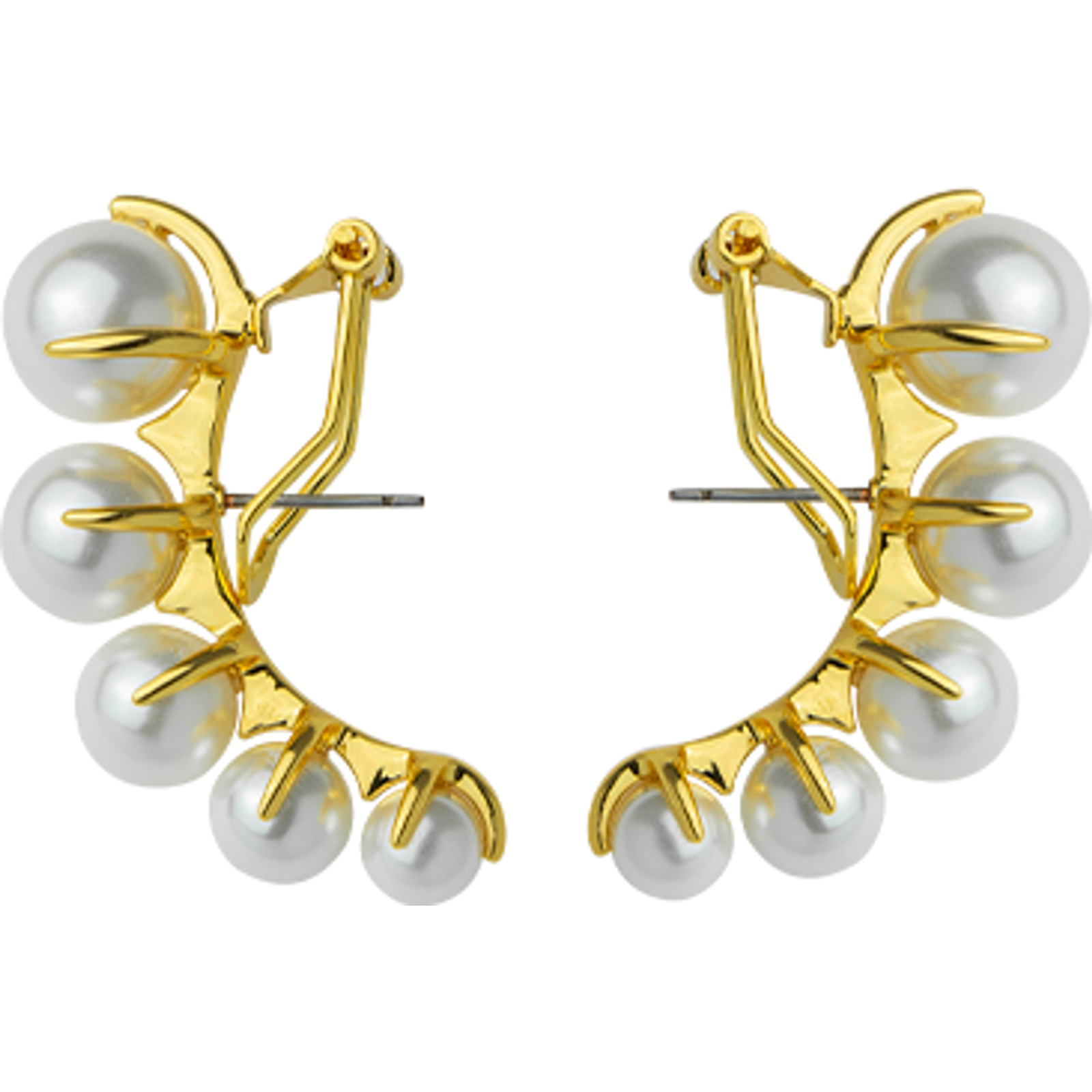 Earrings Dorados Perla