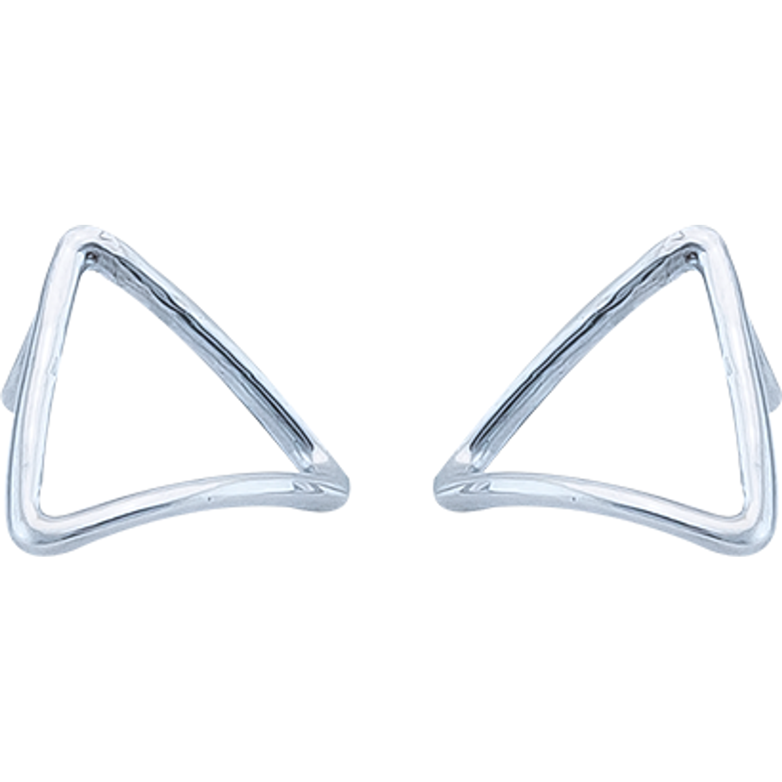 Earrings Triángulo Plata