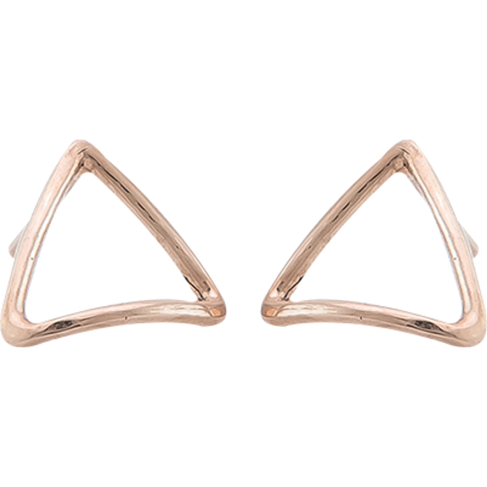 Earrings Triángulo Rosa