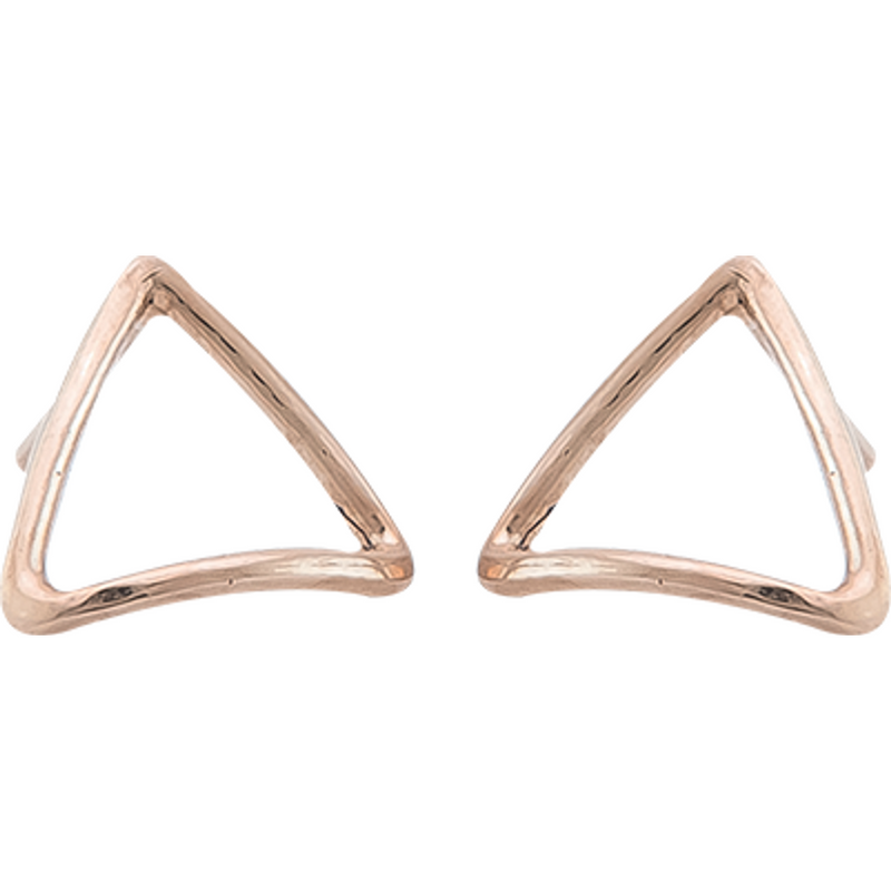 Earrings Triángulo Rosa