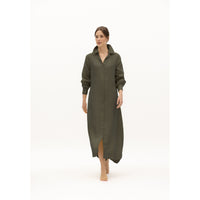 Olive Green Tide Nightgown