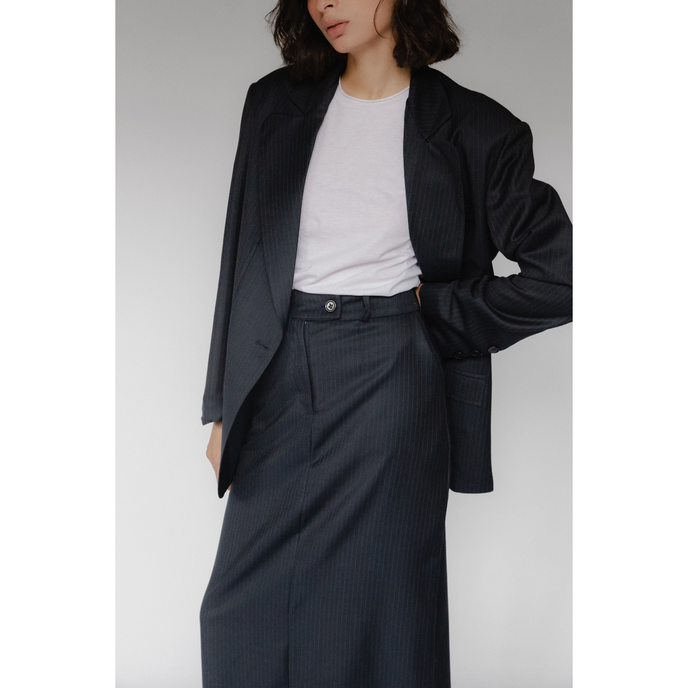 18 long top pencil skirt