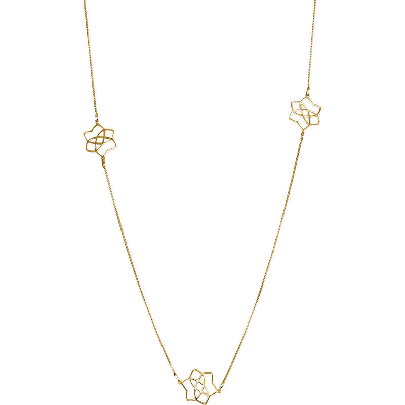 Necklace Logos iconique Dorado