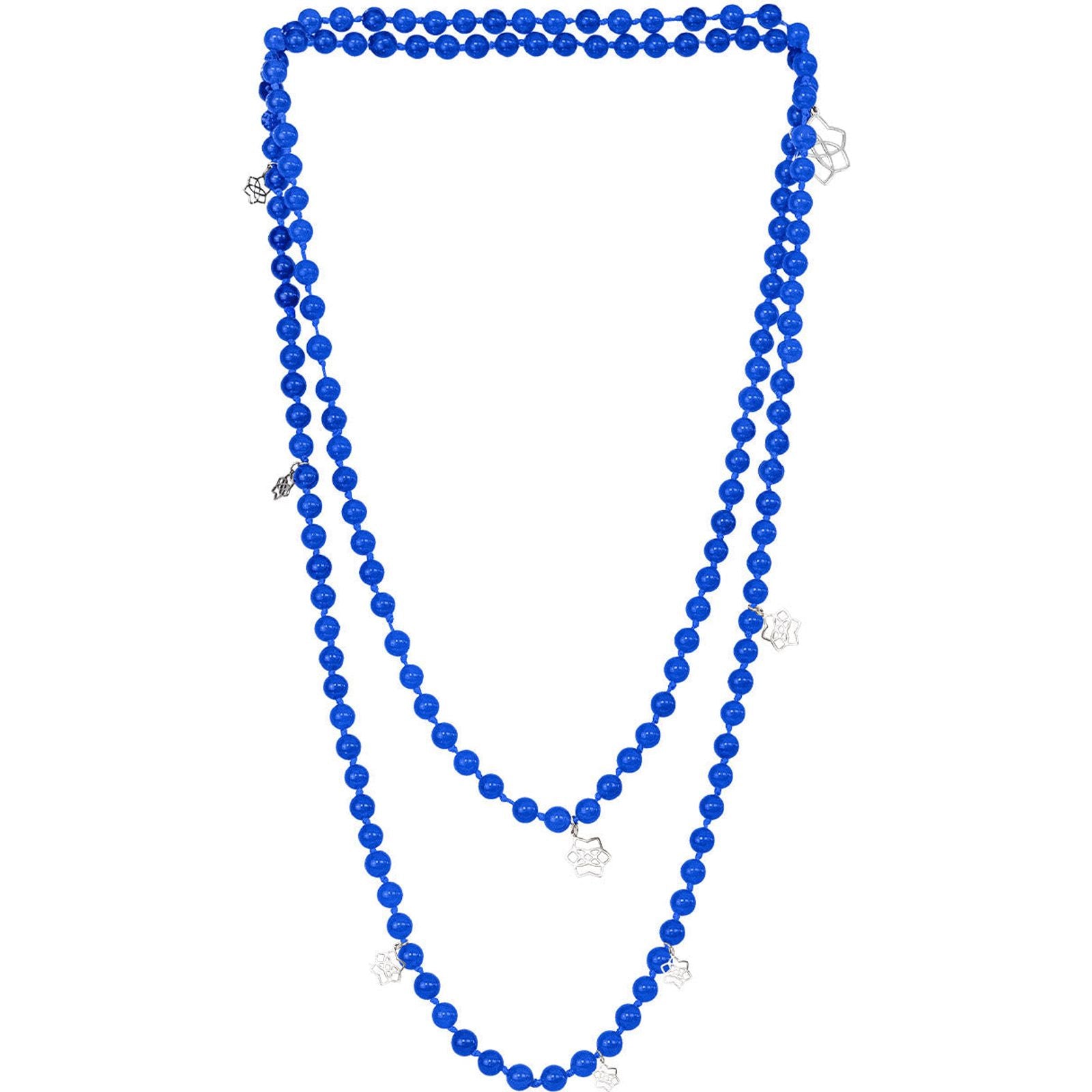 Necklace Piedra Ágata Chica Azul