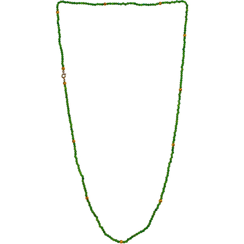 Necklace Piedra Cornalina Verde