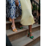 Alessia Green Sandals
