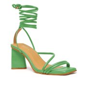 Analía Green Sandals