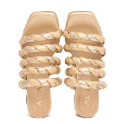 Zylvie Gold Sandals