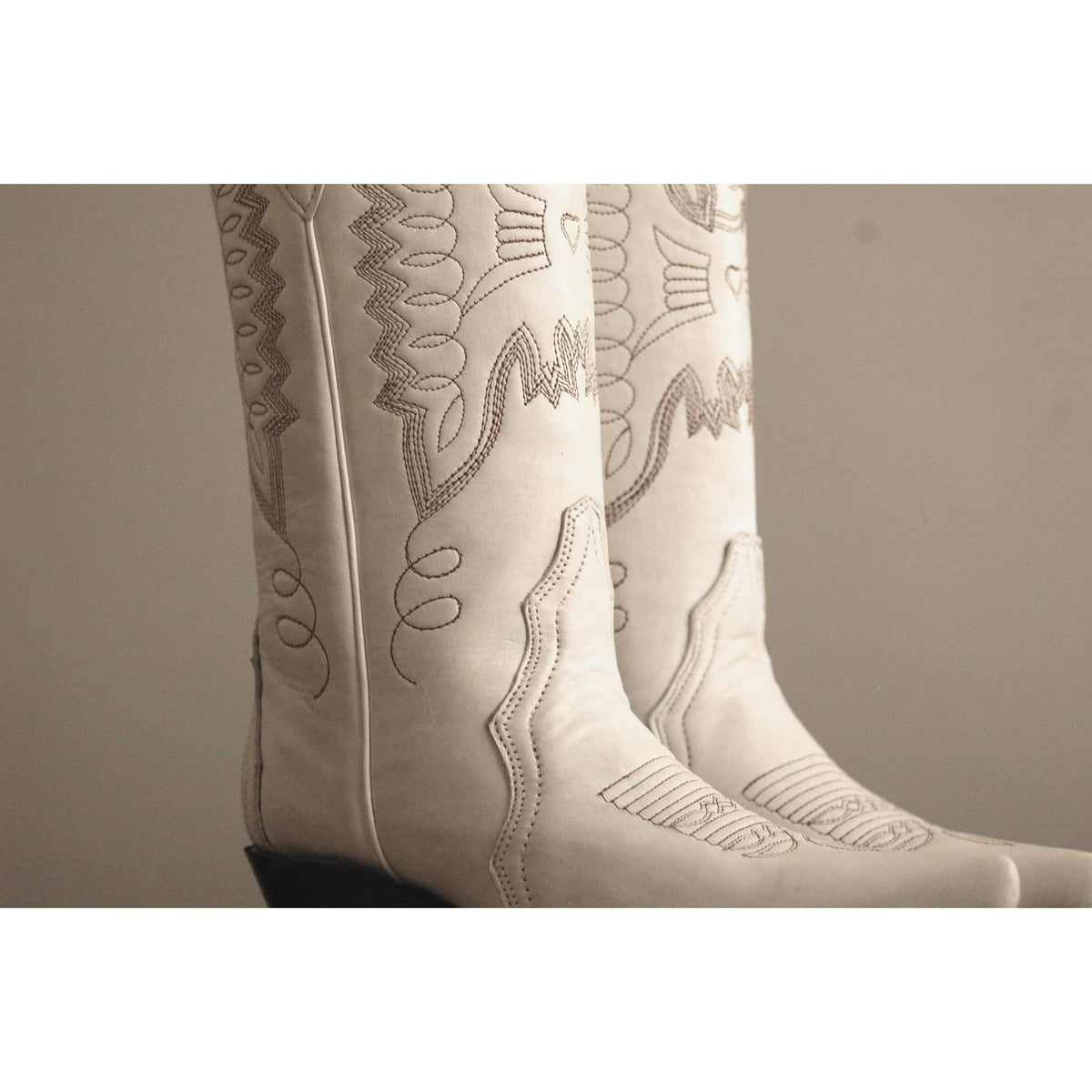 Botas Jornada Hueso / Jornada Cowboy Botas-Montserrat Messeguer-Botas,Designers,Montserrat Messeguer,Shoes