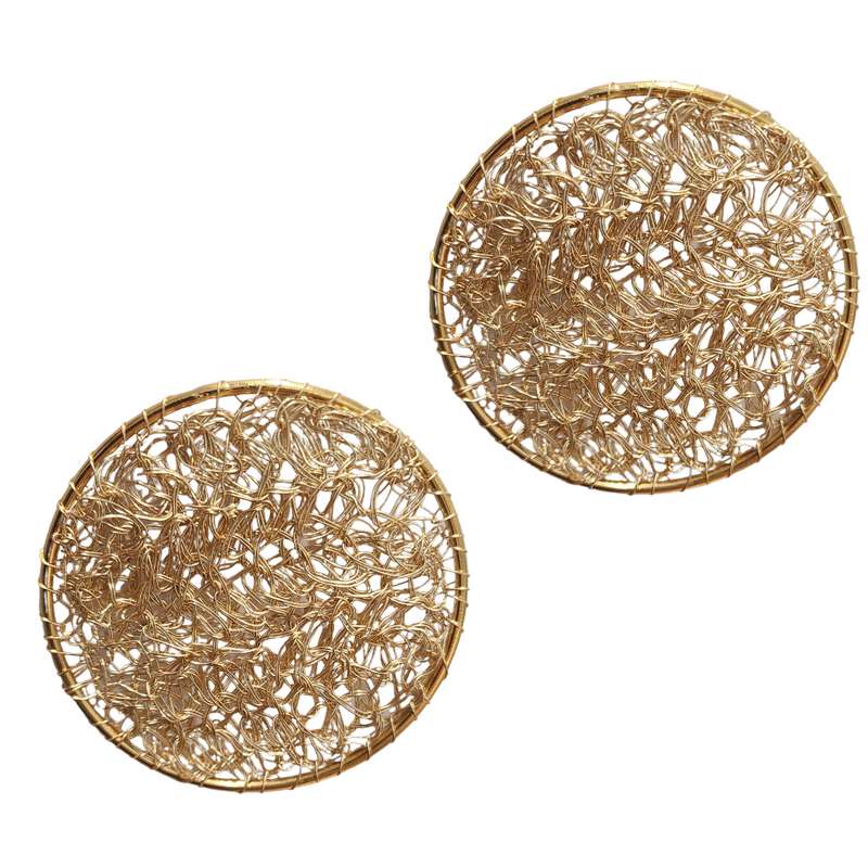 Eclipse Gold Earrings