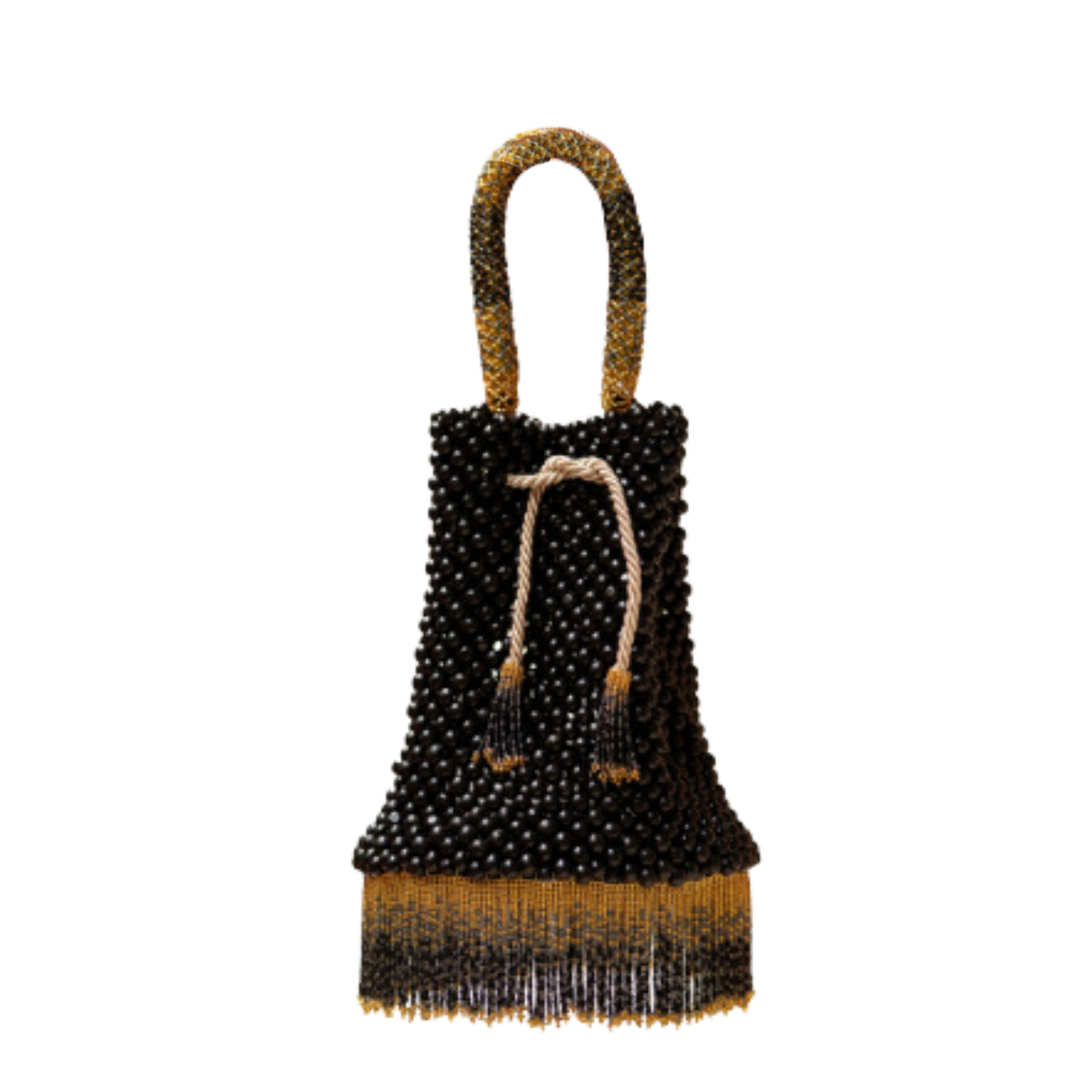Black Waterfall Handbag