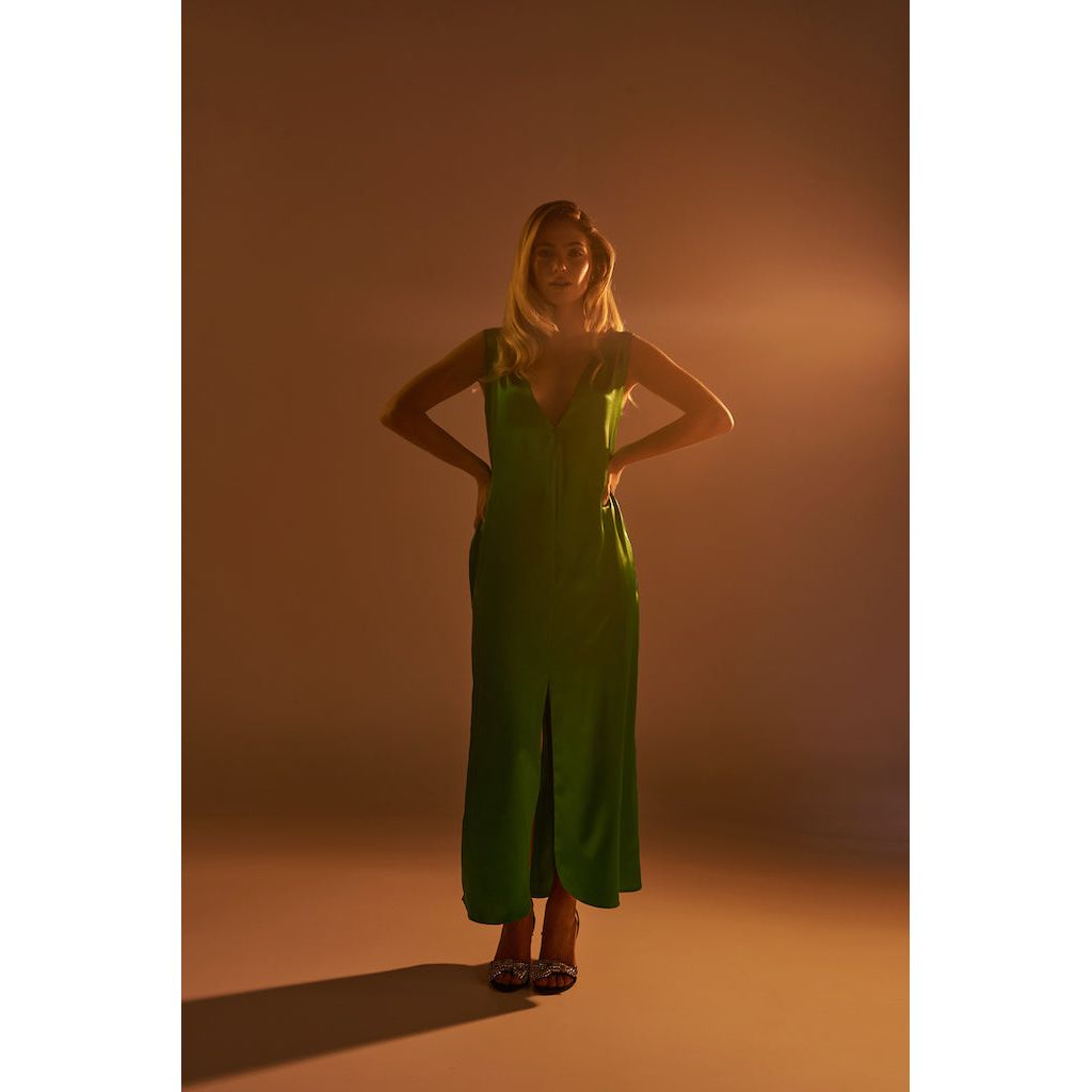 Venus Green Dress