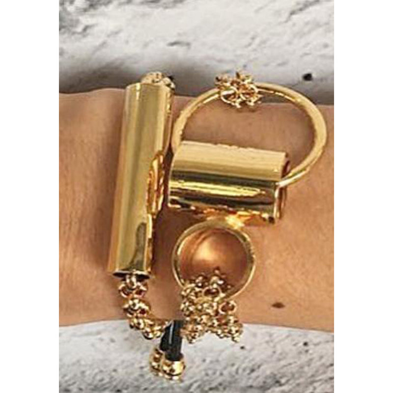 adjustable-gold-plated-forms-bracelet