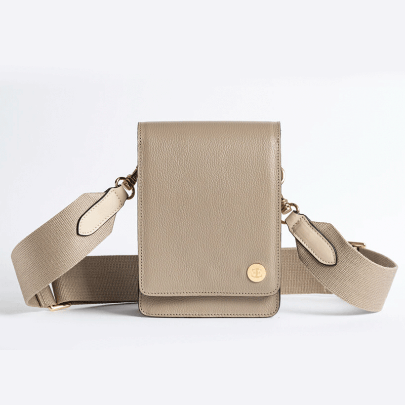 Cami 2.0 - Taupe Crossbody Bag