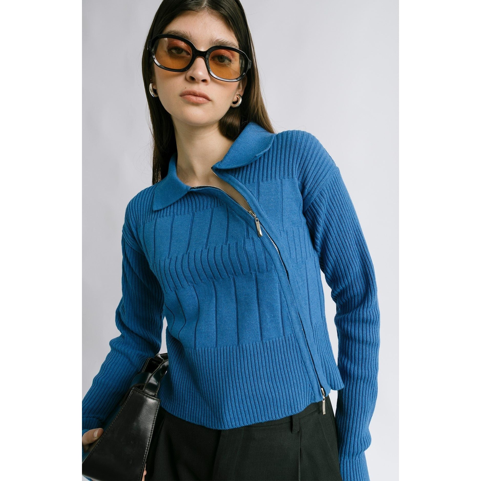 Off-Duty Sweater Blue